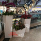 城市景观商场花钵雕塑广场装饰绿化玻璃钢花盆摆件