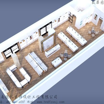 蕪湖眼鏡店裝修設計眼鏡展柜設計制作