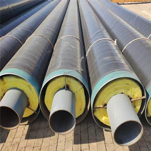 达州大口径保温钢管预制直埋防腐钢管厂家成功案例