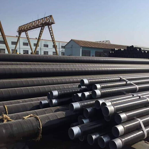 北京黑夹克保温钢管，环氧树脂防腐钢管厂家成功案例