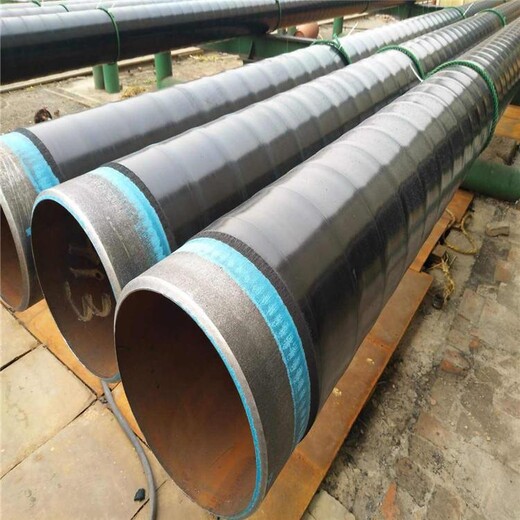 黑河大口径3PE防腐钢管，矿用涂塑钢管厂家成功案例