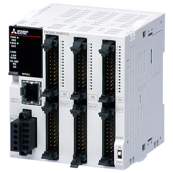 三菱FX5U系列PLC紧凑型FX5UC-96MT-DSS价格好源/漏入源型输出