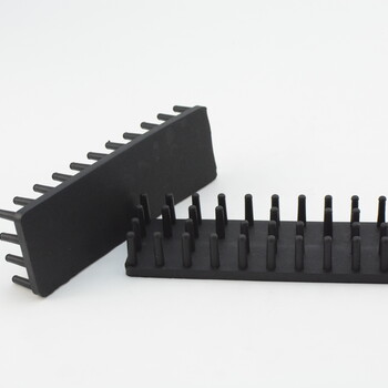 高难度材质黑电木YV/YG系列塑胶柔性顶针PCB圆柱软顶防静电磁性高SMT配件