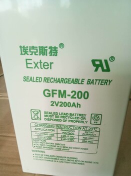 埃克斯特蓄电池6-GFM-120/12V120AH价格行情、批发销售