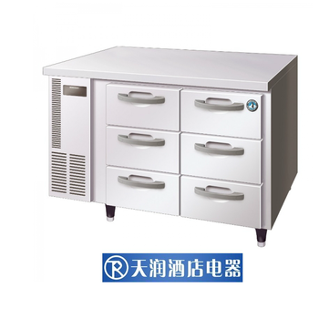 星崎六抽屜冷凍柜FTC-125DDA日本HOSHIZAKI星崎風(fēng)冷冷凍抽屜柜高平臺(tái)抽屜冷柜