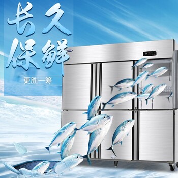 銀都六門雙溫冰箱BBL0562商用六門雙溫冰箱標(biāo)準(zhǔn)款銅管廚房冷柜