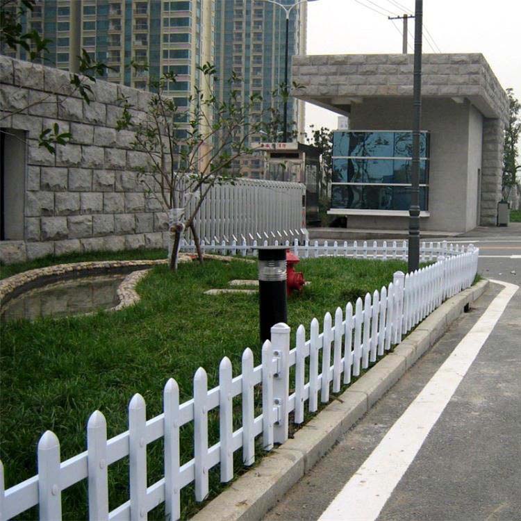 浙江杭州建德塑钢护栏安徽六安舒城县pvc花园护栏厂家