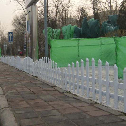 塑料公园护栏  pvc塑钢护栏