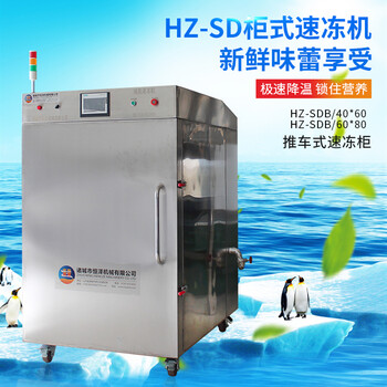 液氮速冻机小龙虾速冻机小型商用速冻机食品速冻机