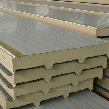 聚氨酯彩钢板石家庄聚氨脂夹芯板开发区聚氨酯冷库板保温隔热