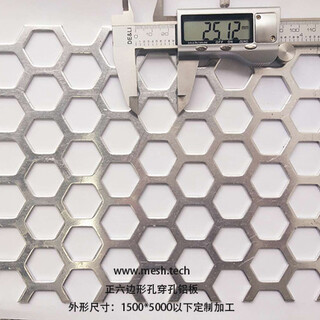 穿孔铝板/镀锌板冲孔网加工/不锈钢冲孔报价——上海迈饰图片3