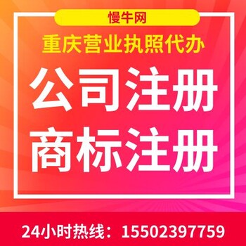 重庆渝中区公司旧账整理代办营业执照代办