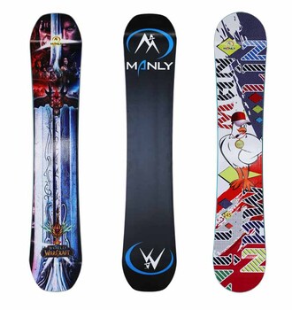 曼琳滑雪板生产厂家滑板报价滑雪单板2018新款