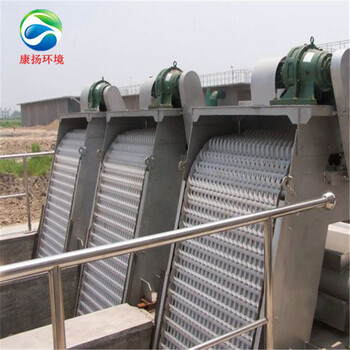 康揚機械格柵除污機，食品加工污水處理設備