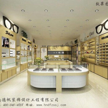 上海眼镜展柜装修装饰