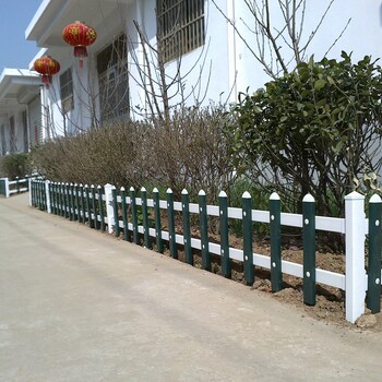 珠海pvc塑钢护栏/草坪护栏/小区护栏/花坛围栏厂家