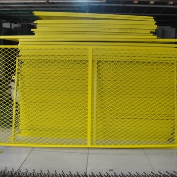 广东基坑防护栏/电梯门护栏/基坑围栏厂家，坚固防锈，质量有保障