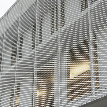 建筑與金屬拉伸網(wǎng)相結(jié)合打造另類建筑外墻裝飾