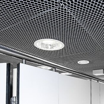 供应精选金属板拉伸网装饰吊顶幕墙铝网定做加工厂家