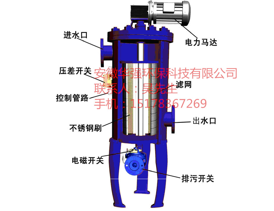 大丰楔形网自清洗过滤器(组图)