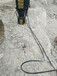 深圳深基坑石方开挖小型破石机厂家