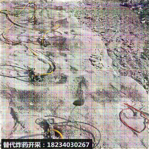 樁頭風鎬打太慢用劈裂機氣體爆破分裂設備