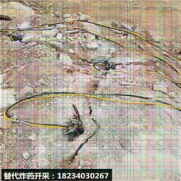 替代放炮巖石劈裂棒