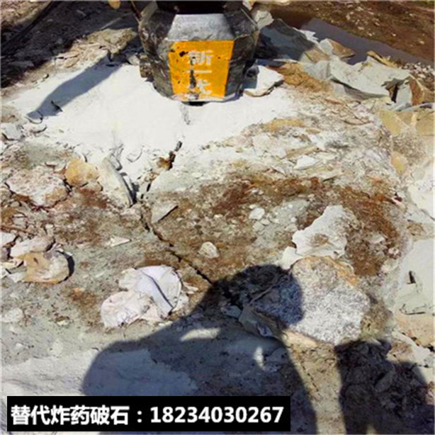 代替氣爆致裂巖石劈裂機