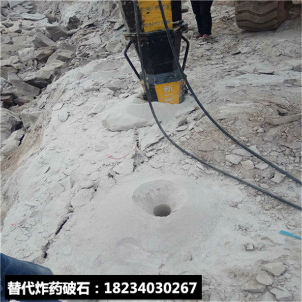 代替氣爆致裂巖石劈裂機