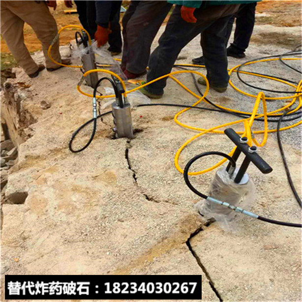 代替炮錘石頭開采分石機