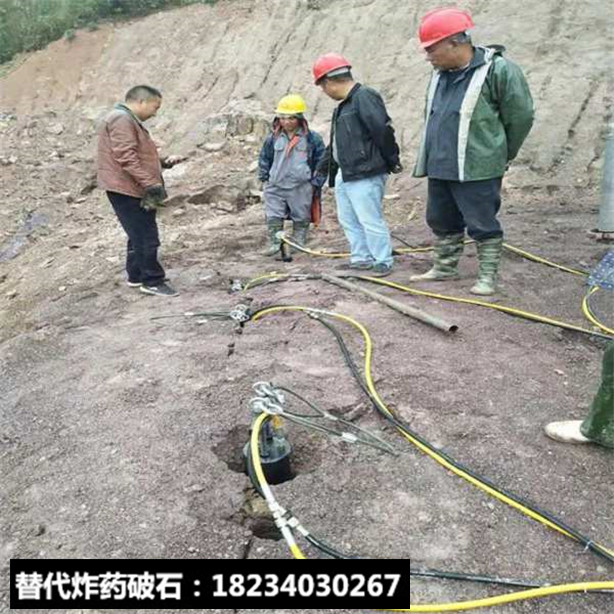 采礦場不用鑿巖機劈裂機安徽宣城市