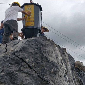 岩石液压劈裂棒劈裂机厂家哪家好静态液压