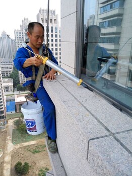 北京吊绳打胶公司，窗户漏水维修，阳台漏水打胶