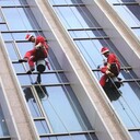 北京吊繩蜘蛛人、高空清洗、玻璃清洗、幕墻清洗、瓷磚清洗