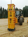 广西南丹高速液压夯实机杂填土回填处理