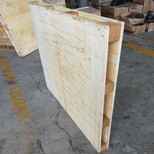 青島膠合卡板噸袋托盤尺寸定制一次性木棧板四面進叉圖片5