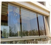 上海静安区石门一路创开无框阳台窗维修无框阳台玻璃窗维修