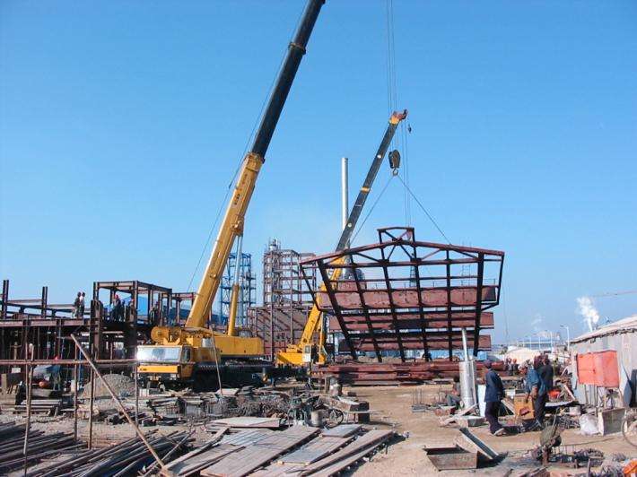 靖江港口起重机回收拆除施工方案