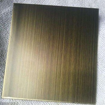 广州铝单板厂家供应售楼部幕墙2.5古铜拉丝铝单板