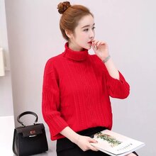 东莞优质毛衫品牌折扣女装尾货库存高档秋冬针织打底衫批发图片