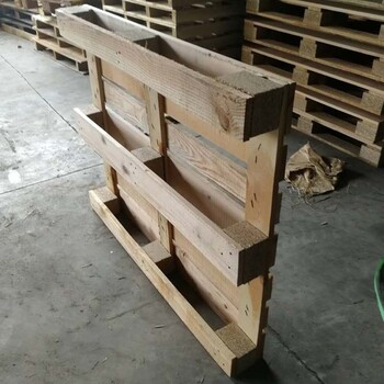 青岛熏蒸托盘木卡板垫仓板价格实惠周转仓储木架