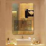 镜面广告机卫生间智能浴室镜镜面显示屏人体感应浴室镜镜面电视