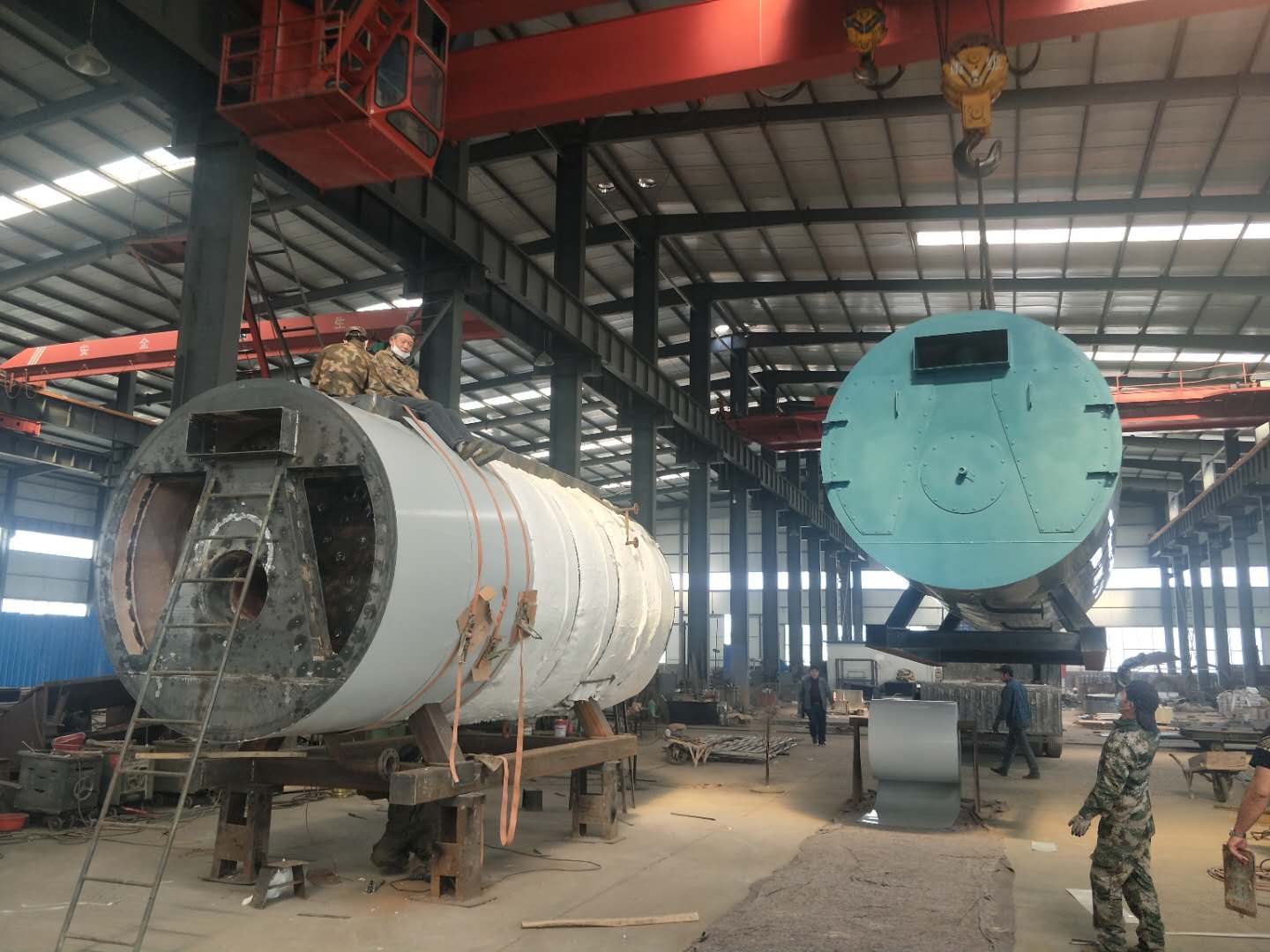 安徽霍邱改造1吨蒸汽锅炉