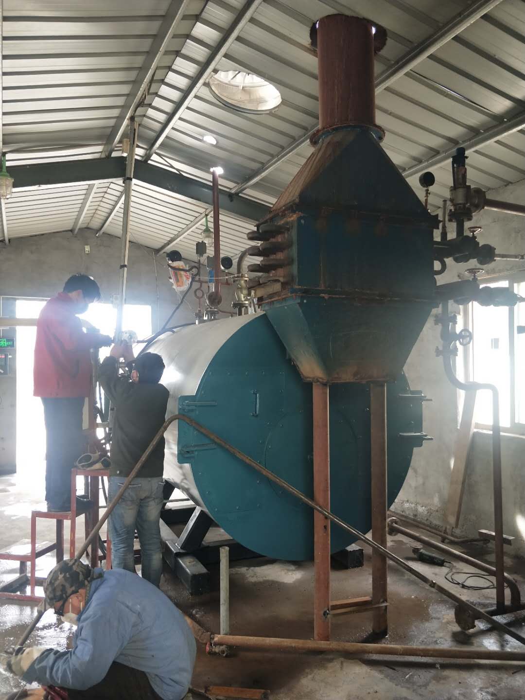 双鸭山500公斤燃气蒸汽发生器
