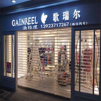 广州商场店铺水晶卷闸门,不锈钢网闸门,大气款式新颖