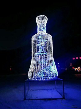 中国梦幻灯光节出租设计安装厂家制作灯会灯展造型公司