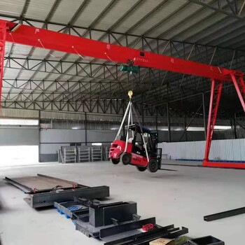 現(xiàn)貨供應門式起重機10噸16米上包下花行車結構牢固