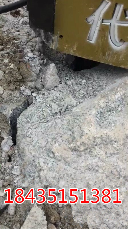 吉林白山石灰岩开采设备大坝开挖破裂器洋县
