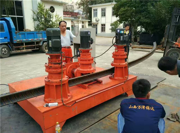 25号工字钢握弯机重庆广东38×38×5角钢弯拱机