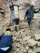 新疆喀什替代爆破开采石头机器